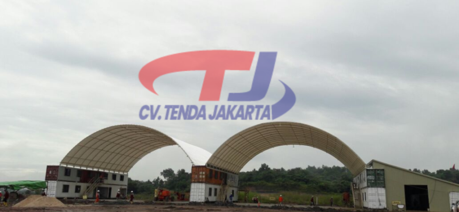 Produksi dan Jual Tenda Kontainer Atau Tenda Dome Kontainer | Pabrik Utama Semua Jenis Tenda